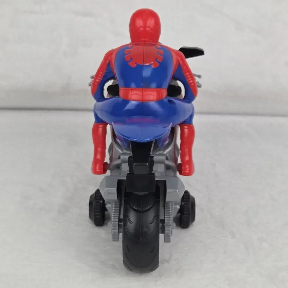 Marvel Spiderman‎ Remote Control Motorcycle Bike With Rider Tested Working